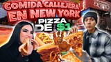 Probando comida callejera en NEW YORK 🗽 Pizza de 1 Dollar 💵 Jukilop | Juan de Dios Pantoja