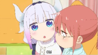 Kanna cute moments 2 | #anime #animesliceoflife #maiddragon