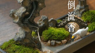吃完的荔枝皮，山上的松塔，桂花，这些简单的材料就可以做成仙气飘渺的倒流香
