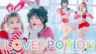 【Sakura Hitomi x Cui Rabbit】 Nhấp để nhận quà Giáng sinh của bạn Pink Bunny ♥ Love Potion ♥ (❁´◡`❁) 