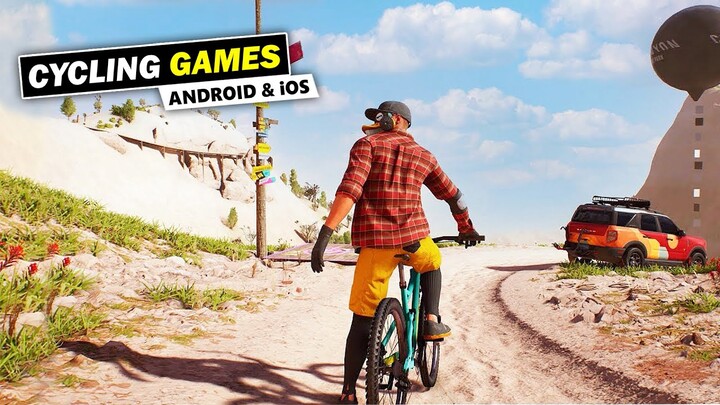 Top 5 Best CYCLING Games for Android & iOS 2022! [High Graphics]