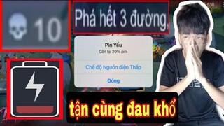 Mất 3 đường , Hết Pin , C.H.Ế.T 10 mạng | Tận cùng đau khổ - Hùng BK