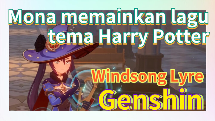 [Genshin, Windsong Lyre] Mona memainkan lagu tema Harry Potter