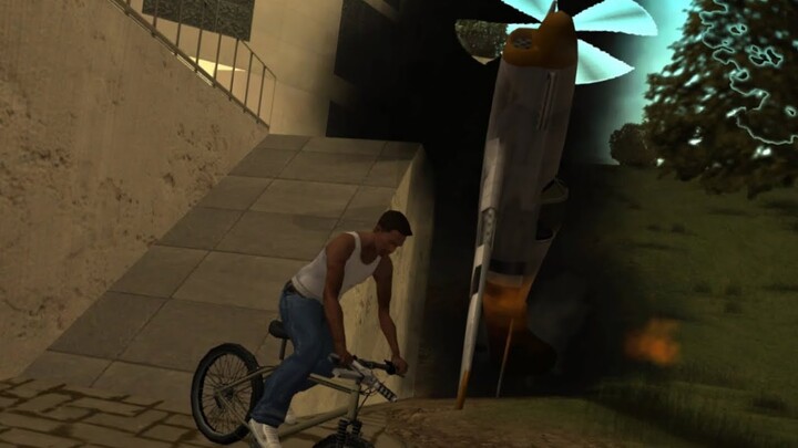 gta sa speedrun be like