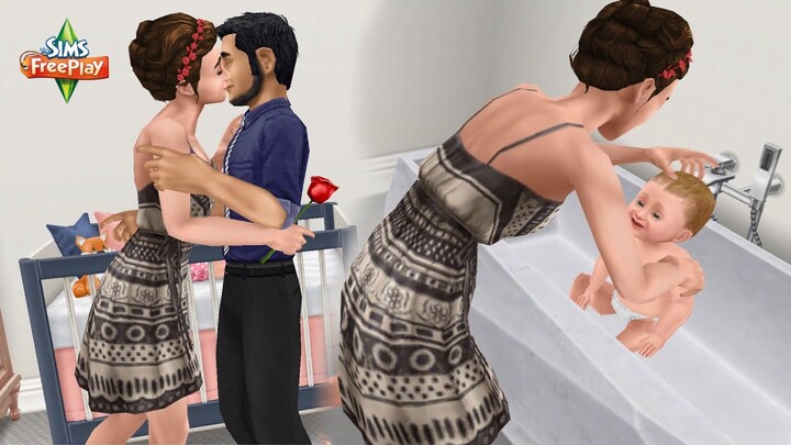 small family morning routine | sims freeplay