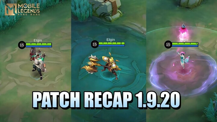 OFFICIAL SERVER PATCH RECAP 1.9.20 - ROGER NERF, HYLOS NERF, FASTER MARKSMEN