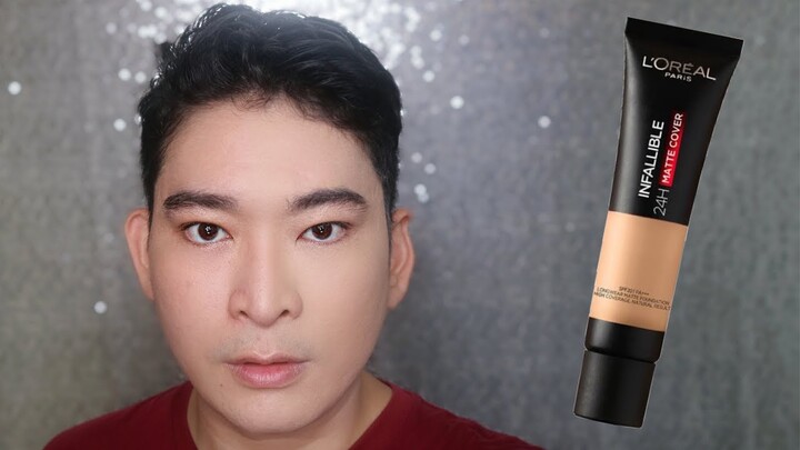 MASKPROOF?? TRANSFERPROOF?? REVIEW L'OREAL INFALLIBLE 24H MATTE COVER FOUNDATION