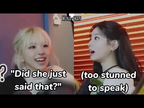 nayeon *accidentally* say the name of twice *rumored* new member