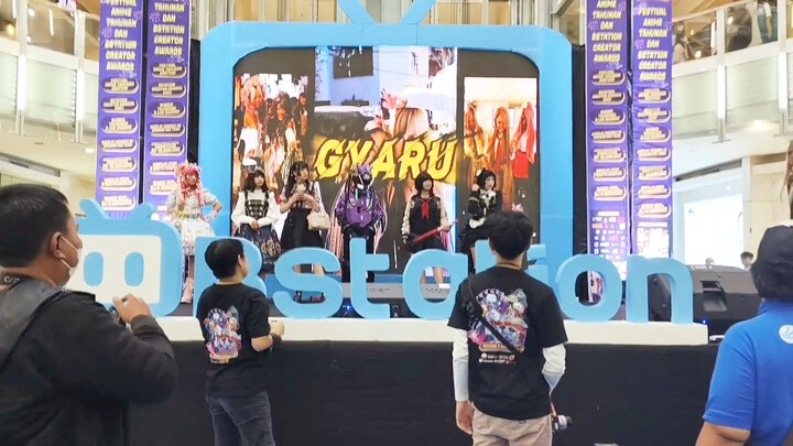 JNSF show di Mall Artha Gading.Di Event Bstation kami memperkenalkan jenis Street Fashion di Jepang