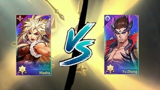 MASHA VS YU ZHONG | Mobile Legends: Adventure