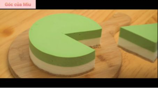 Thư giãn cùng món Nhật : Matcha cheesecake 1 #videonauan