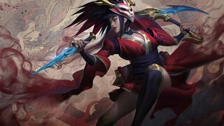 Trang Phục Akali Huyết Nguyệt