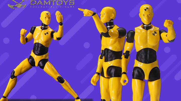 智 械 危 机 汽车碰撞测试中的假人 DAMTOYS 1/12测试人 damtoys兵人素体【及嘉测评第十七期】1/12兵人素体