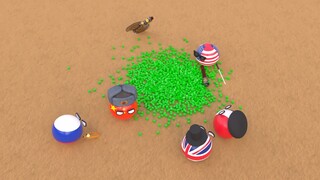 ตอนที่ 18 ตอนจบ (ตอนที่ 1) การผจญภัยของลูกบอลในอีกโลกหนึ่ง [Polandball Animation] [Countryball]