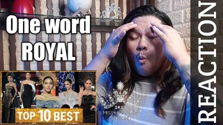 Miss Universe Thailand 2022 TOP 10 BEST IN GALA NIGHT! REACTION ||| Jethology