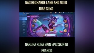 SWERTE KO😍foryoupage fyp mlbb newevent mobilelegends_id