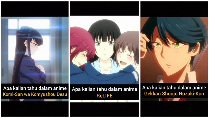 9 Detail Kocak Dalam Berbagai Anime School