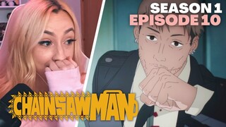 KISHIBE... I'M IN LOVE | Chainsaw Man Episode 10 Reaction