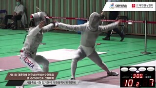 Korean Tournament 2021 SWS - L4 - Kim Jiyeon  v Jeon Eun Hye