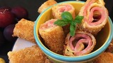 HAM AND CHEESE BREAD ROLLS | EASY TO MAKE DELICIOUS SNACK OR APPETISER | Pepperhona’s Kitchen