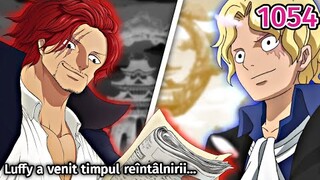 SHANKS IN WANO SI UNDE E SABO! One Piece 1054