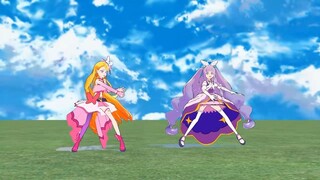 【mmdプリキュア】キュアマジェスティ＆キュアバタフライでいろは唄