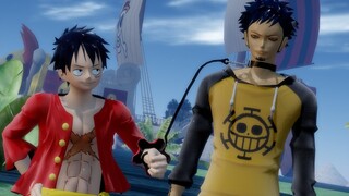 [MMD One Piece] - Luffy x Law - Poker Face (YAOI Lawlu)