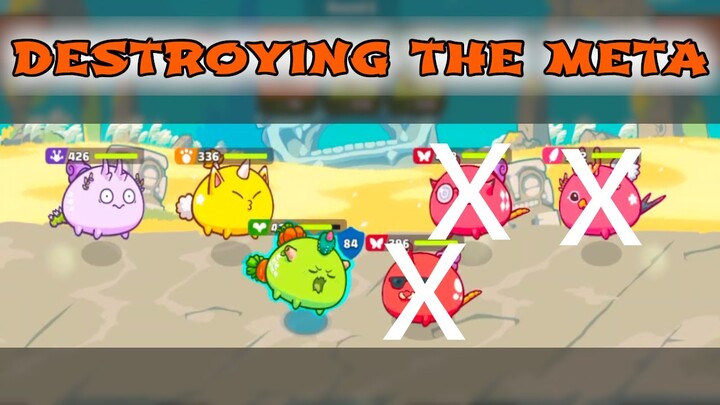 REPTILE TERMINATOR DESTROYING TOP MMR LINE UP! 😱 AXIE  INFINITY ARENA GAMEPLAY