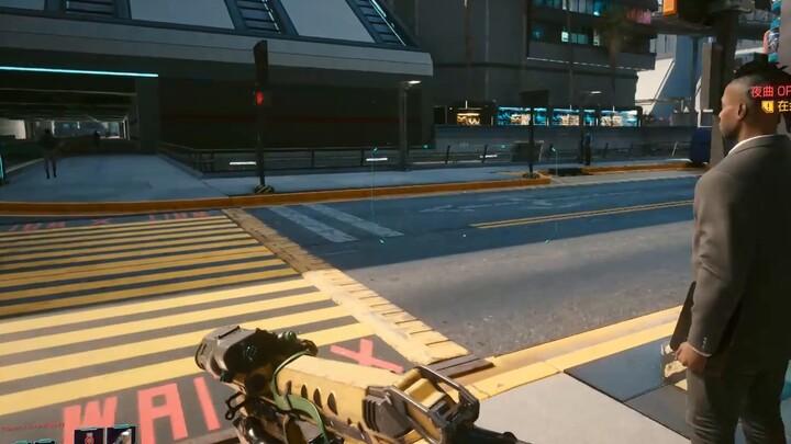 Cyberpunk 2077 vehicle overlap bug