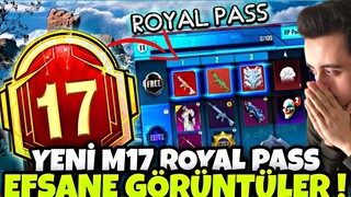 YENİ M17 ROYAL PASS EFSANE GÖRÜNTÜLER !! M17 RP 1-50 ÖDÜLLERİ !! M17 ROYAL PASS PUBG MOBİLE