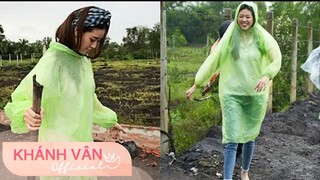 KHÁNH VÂN lội sình trao nhà tình thương tại Long An | Khánh Vân Offcial