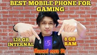 Best mobile phone for gaming with 128gb internal and 8gb ram / unboxing huawei nova 5t
