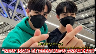 UPDATE!! ZeeNunew Apologized in Public - Highlights During Live Cutie Pie Go to Korea