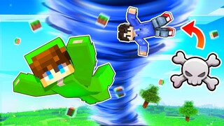 EPIC TORNADO in OMOCITY!🌪🌪🌀🌀| Minecraft (Tagalog)