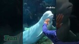 Funny Beluga Whale Pranks Human On April Fool's Day!#Shorts