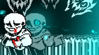 【60 frames animation】sawpsawp sans battle full version!!