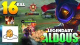 Aldous Skin OFF but Skills ON. | Former Top 1 Global Aldous Gameplay By Yumi ~ MLBB