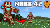 Iron Man's Mark 42 in Minecraft