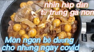 (p88)🇰🇷MÓN ăn bổ dưỡng cho những ngày CoviD ơ Korea //nhìn hấp dẫn từ trứng gà non//