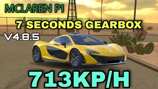 #mclaren p1 👉best gearbox #carparkingmultiplayer v4.8.5 new update