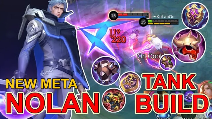 Nolan Tank Build Is This The New Meta? | Mobile Legends