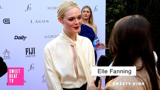 Elle Fanning Shares The BEST Fashion Advice Dakota Gave Her at the Daily Front Row Fashion Awards