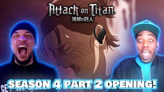 Attack On Titan The Final Season Part 2 Opening Reaction I The Rumbling - SiM  😤