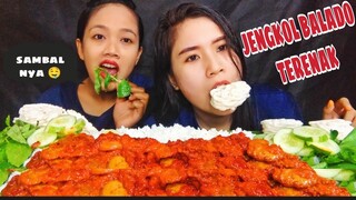 JENGKOL BALADO PEDAS EMPUK + LALAPAN,MENU MAKAN TERENAK BIKIN LAPER KALIAN!!