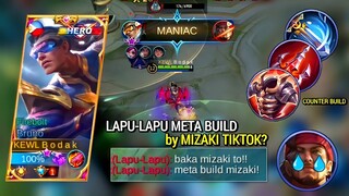 GERMAN CUT NEW META BUILD LAPU-LAPU by MIZAKI TIKTOK | BRUNO BEST BUILD AND EMBLEM MLBB