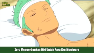 Keren!! Zoro Mengorbankan Dirinya Demi Kru Mugiwara