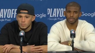 "It's really bad that we lost to Luka Doncic painfully." - Chris Paul and Booker after losing game 7