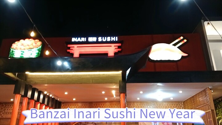 Banzai Inari Sushi New Year