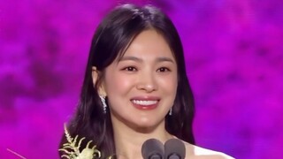 After Baixiangshi! Song Hye Kyo: I got the award, Yeonjin~