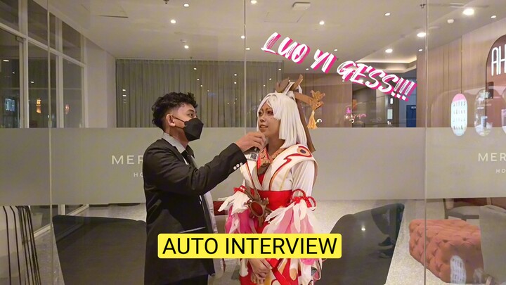 Interview Cosplayer (Luo Yi) skin Legend ~ Event Cosplay Samarinda